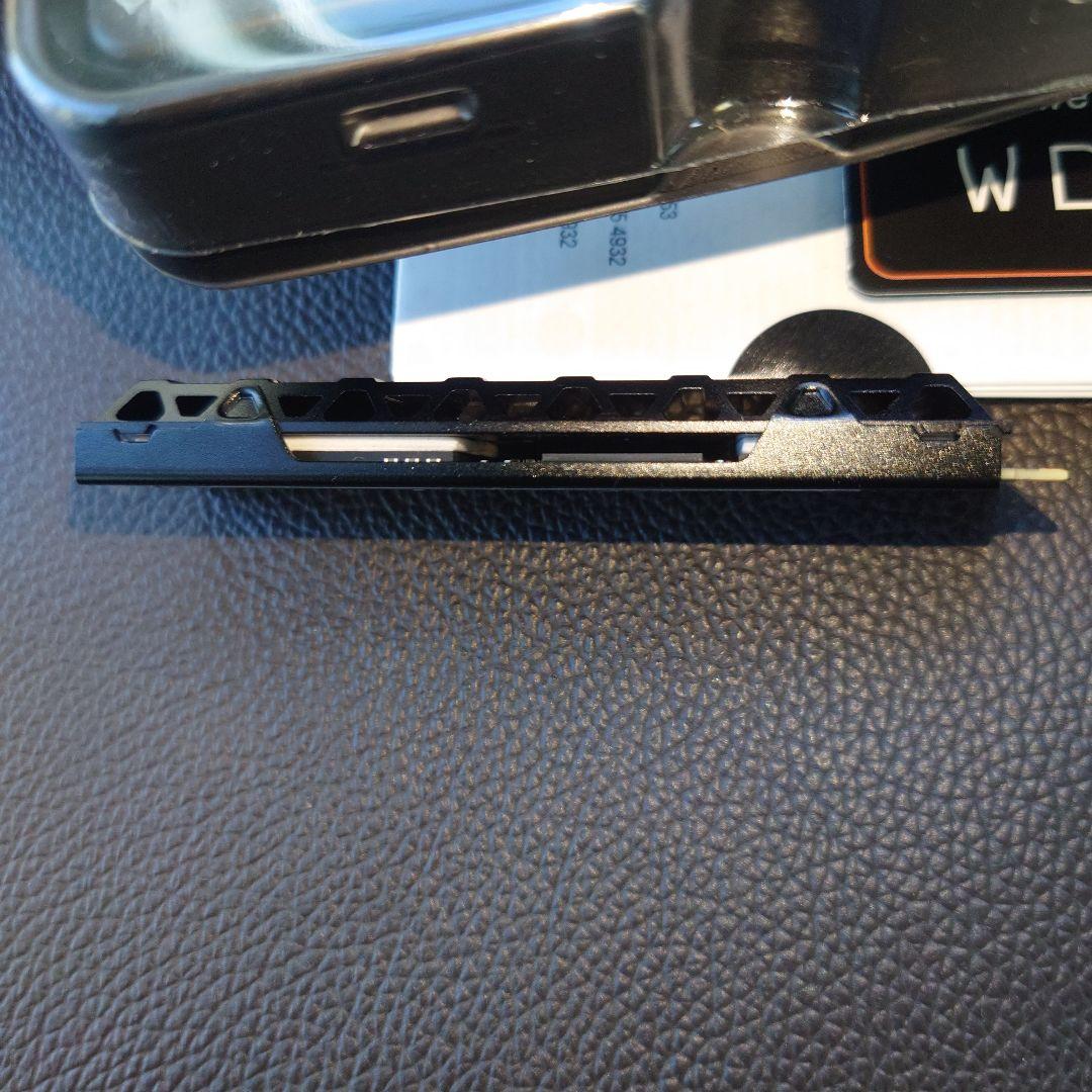 WD_BLACK SN850X NVMe 2TB SSD 美品・完備品