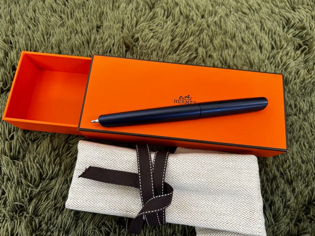 新品未使用】HERMES エルメス ノーチラス ボールペン ブルー - メルカリ