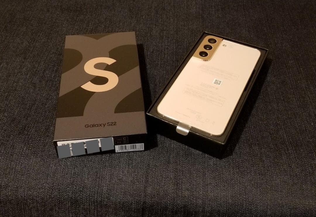 新品 Galaxy S22 256GB ピンクゴールド Android 15対応