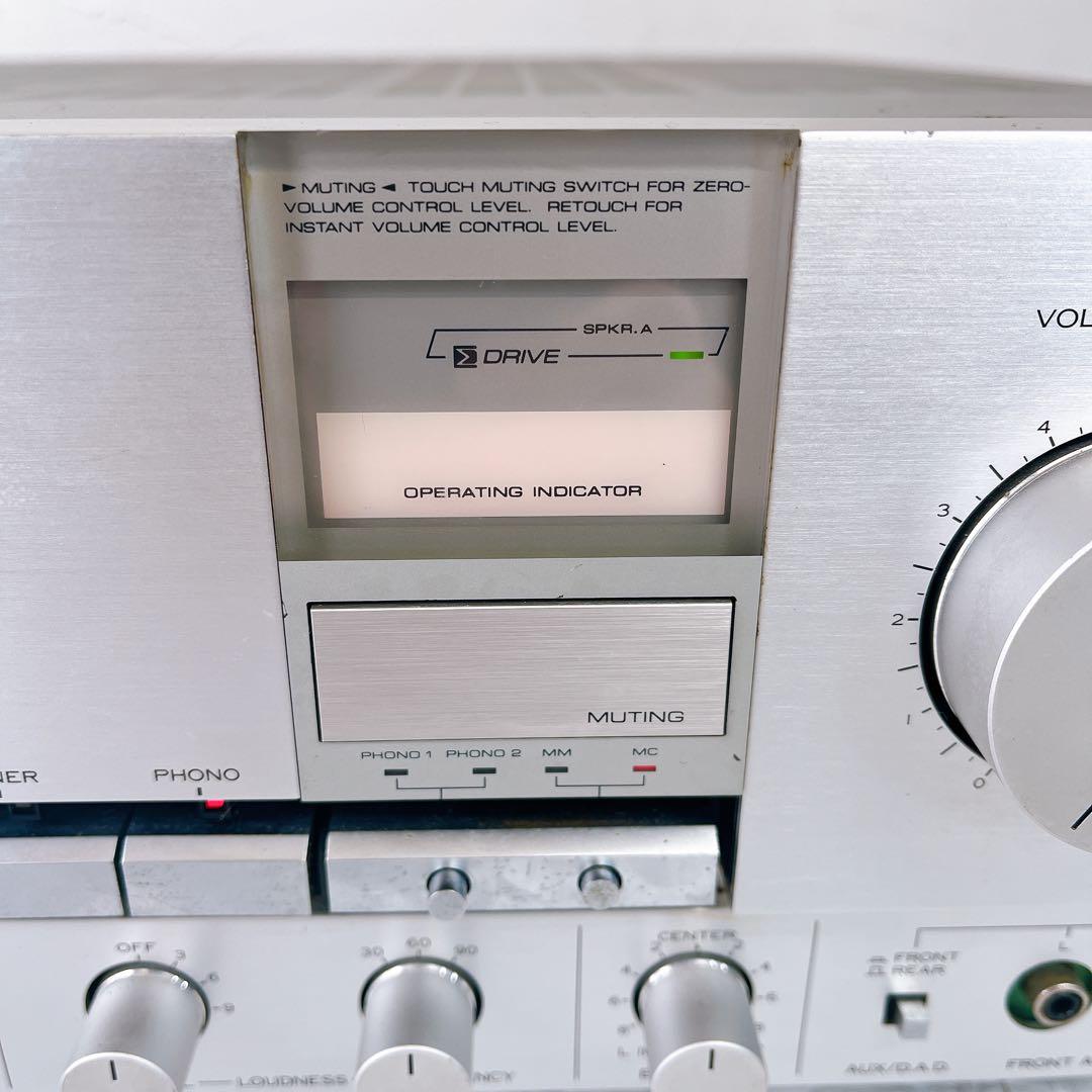 TRIO KA-1100 プリメインアンプ 通電確認済み 現状品