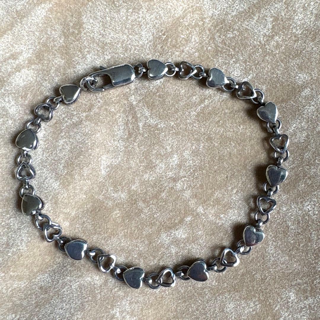 ティファニー パフハート オープンハート ブレスレット 925 - メルカリ