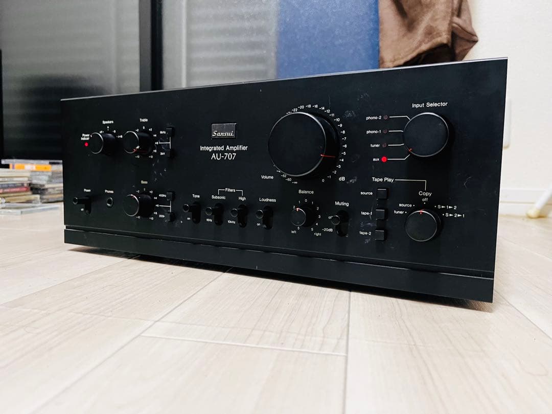 SANSUI AU-707 プリメインアンプ