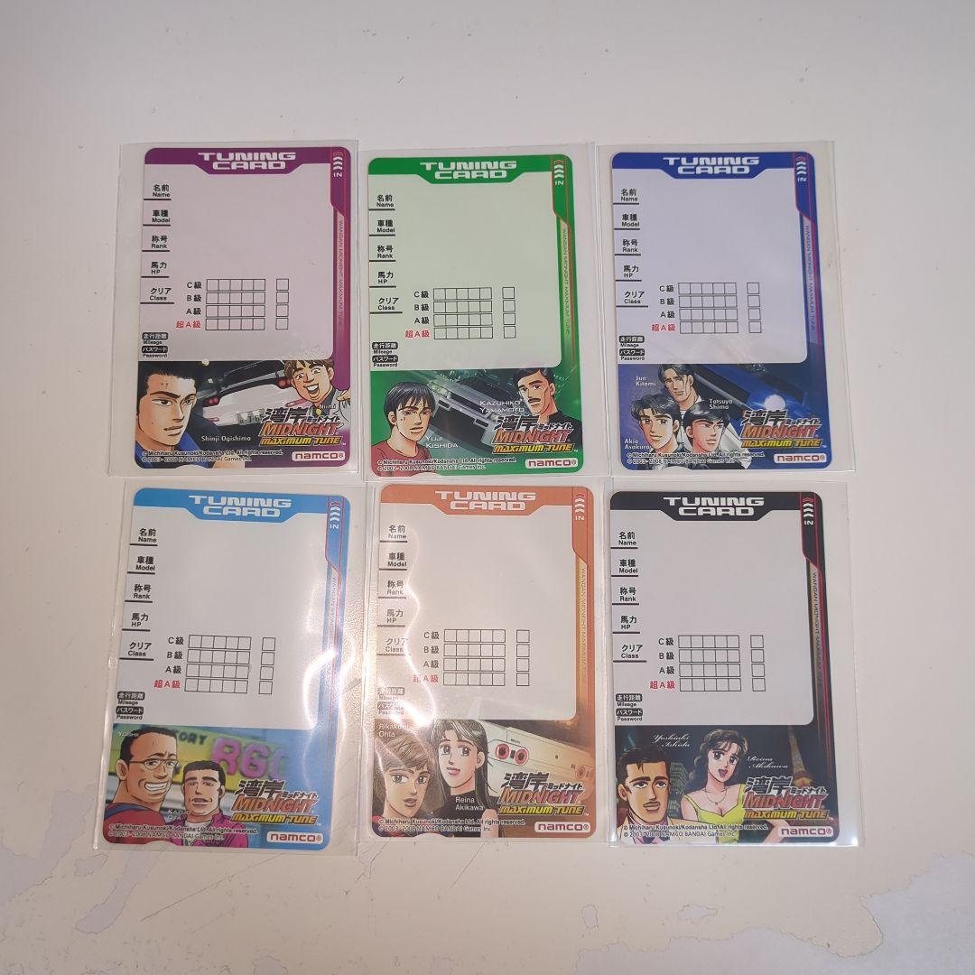 湾岸ミッドナイト3DX 未使用カード全6種類セット - メルカリ