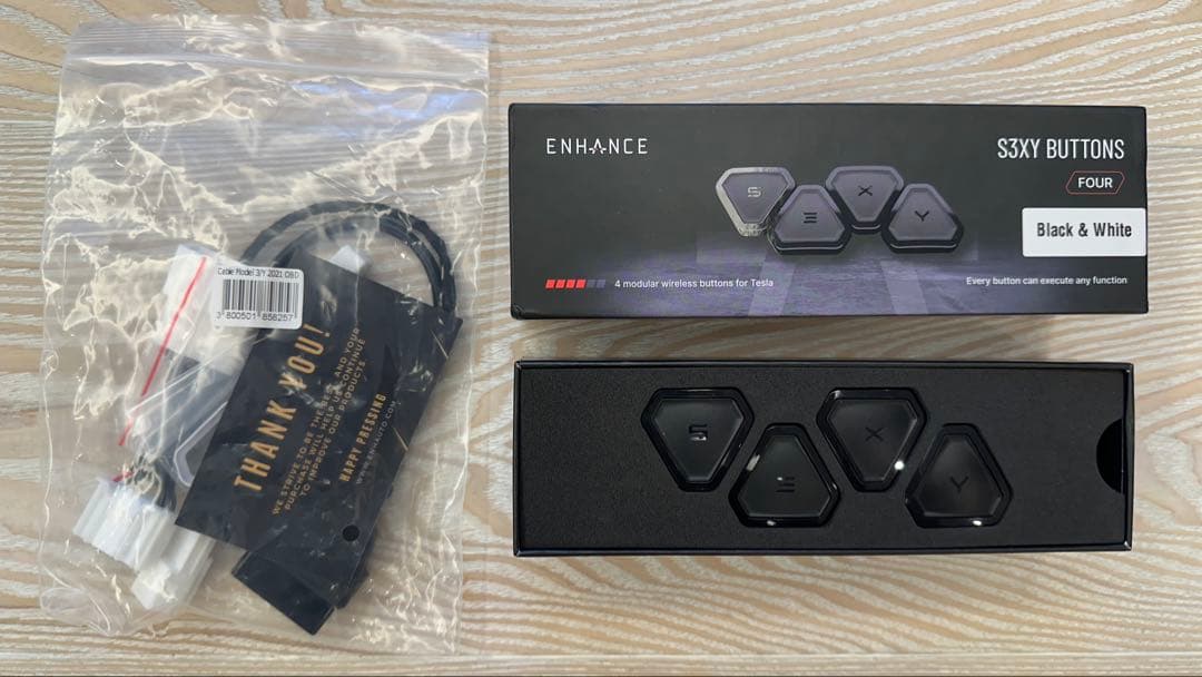 ENHANCE S3XY BUTTONS 4個セット Four S3XY Buttons + Commander