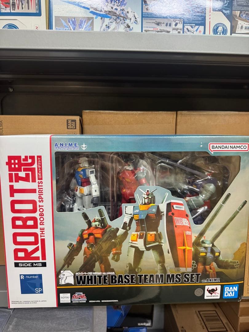 未開封ROBOT魂 bw ホワイトベース隊MSセット ver.A.N.I.M.E - メルカリ