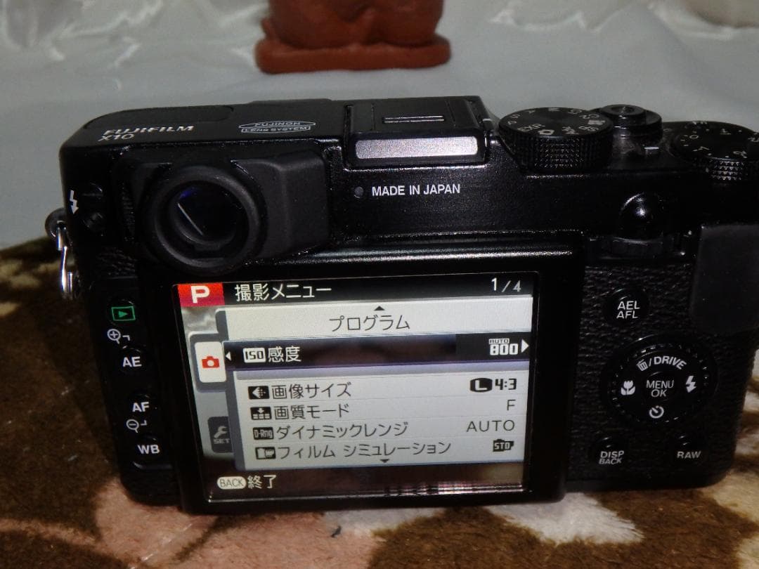 動作品 FUJIFILM FS X10 デジタルカメラ