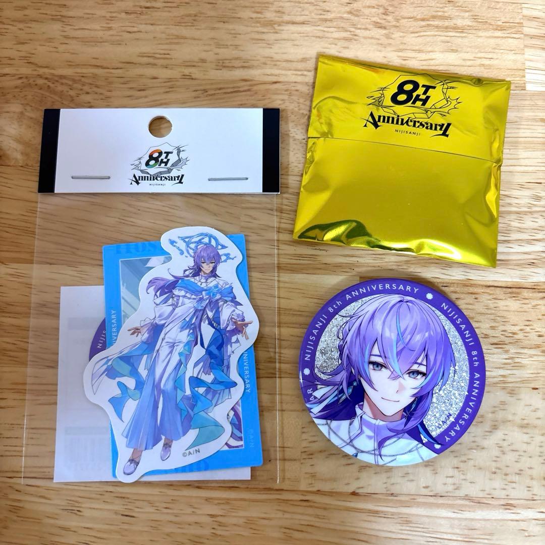 にじさんじ8周年グッズ 星導ショウ ステッカー 缶バッジ - メルカリ