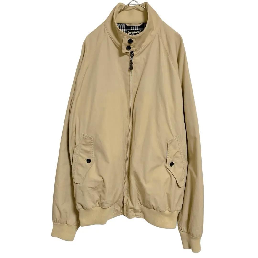 McGREGOR ハリントンジャケット スイングトップ G9 短丈 L ベージュ