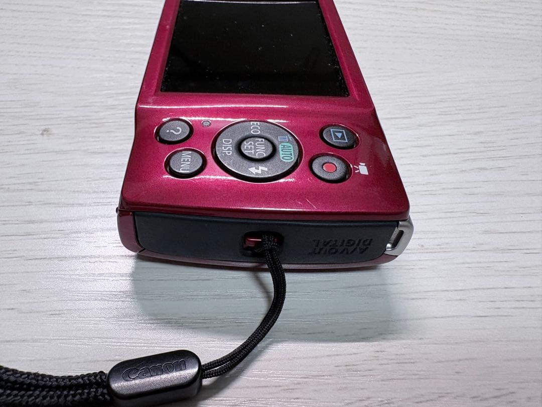 Canon IXY160 コンパクトデジタルカメラ　レッド