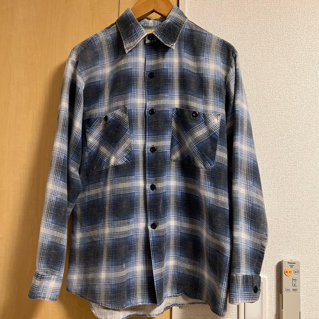 スペシャル カートコバーン オンブレチェックシャツ SEARS - メルカリ