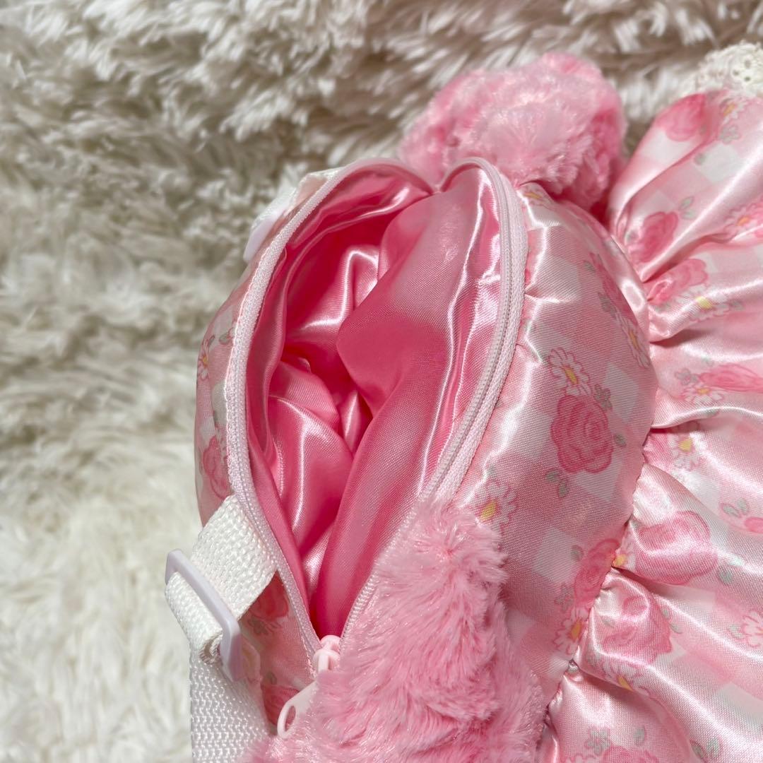 マイメロディ ロリータ ボンネット リュック 薔薇柄 40周年限定