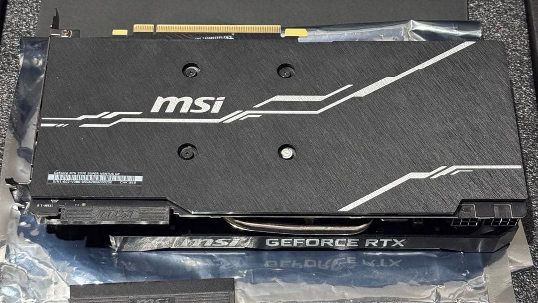 【美品】MSI RTX 2070 SUPER VENTUS OC