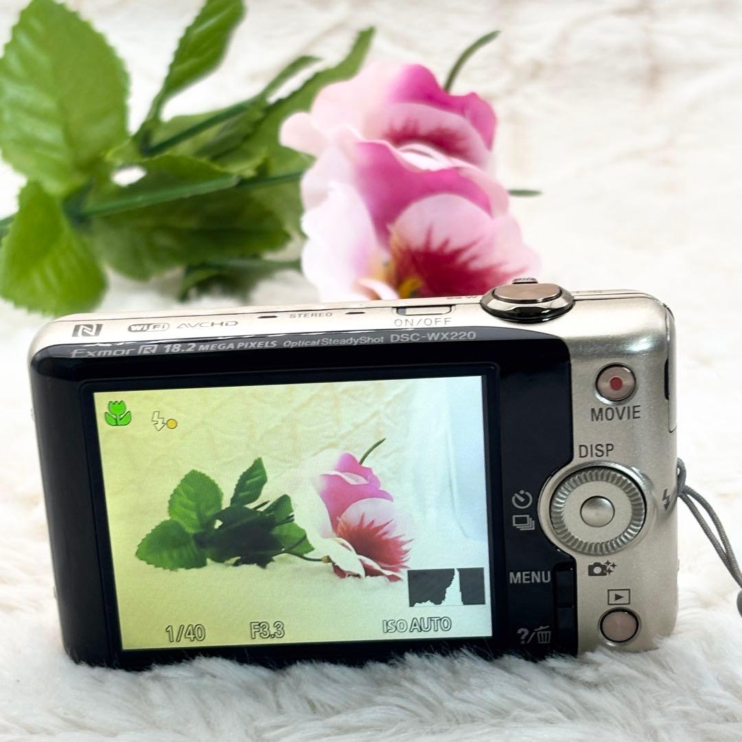 美品・動作良好✨ Sony Cyber-Shot DSC-WX220 ゴールド