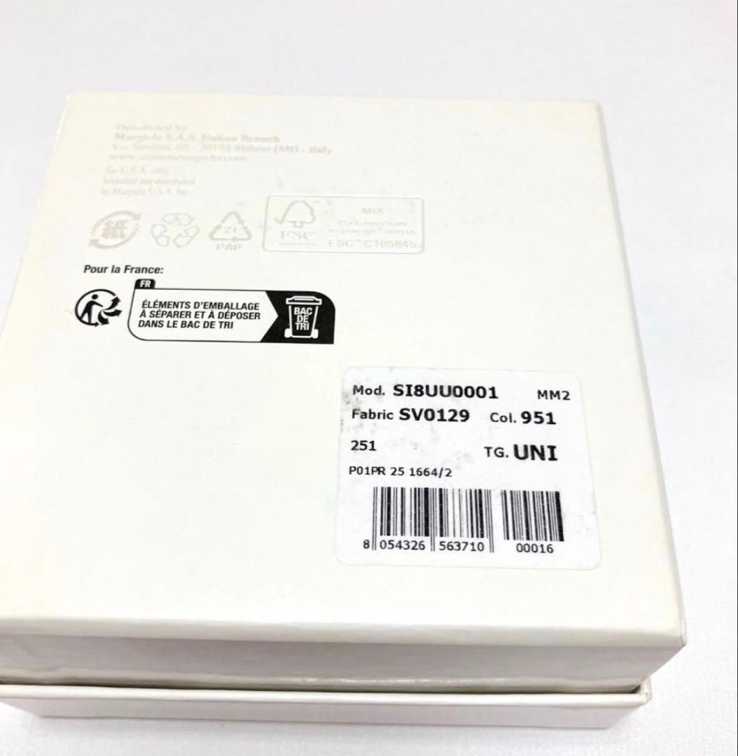 新品 25ss マルジェラ ナンバリングリングネックレス 銀シルバー