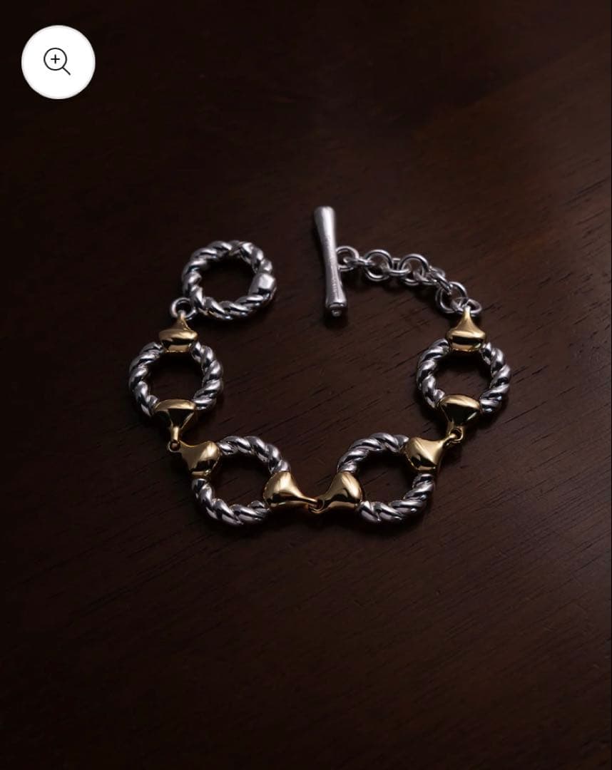 Santaku combi twist bit bracelet - メルカリ