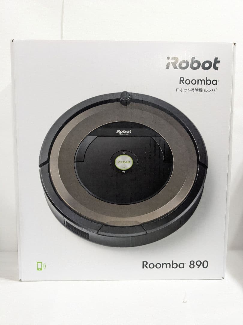 【未使用】iRobot Roomba　ルンバ890　掃除　クリーナー　ロボット iRobot - ルンバ890 新品未使用未開封の通販 by トビハゼ's shop｜アイ
