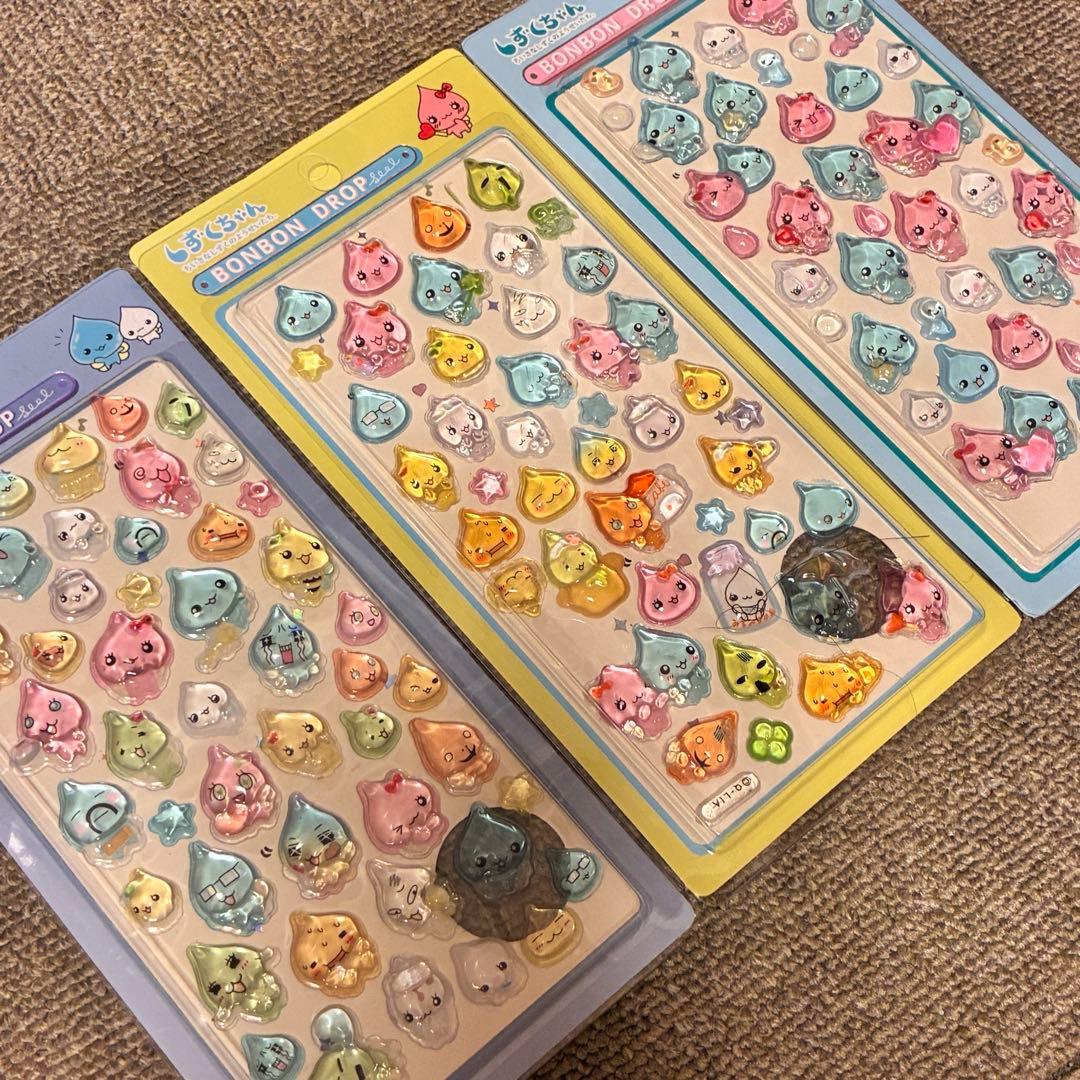 ボンドロ うるちゅる ボンボンドロップシール 3枚セット - メルカリ