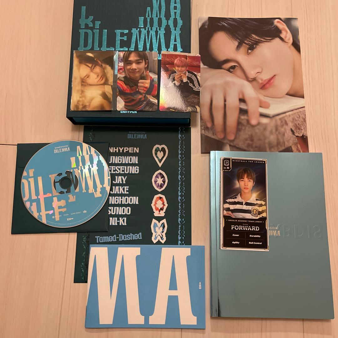 ENHYPEN】DIMENSION : DILEMMA アルバム トレカ付き - メルカリ