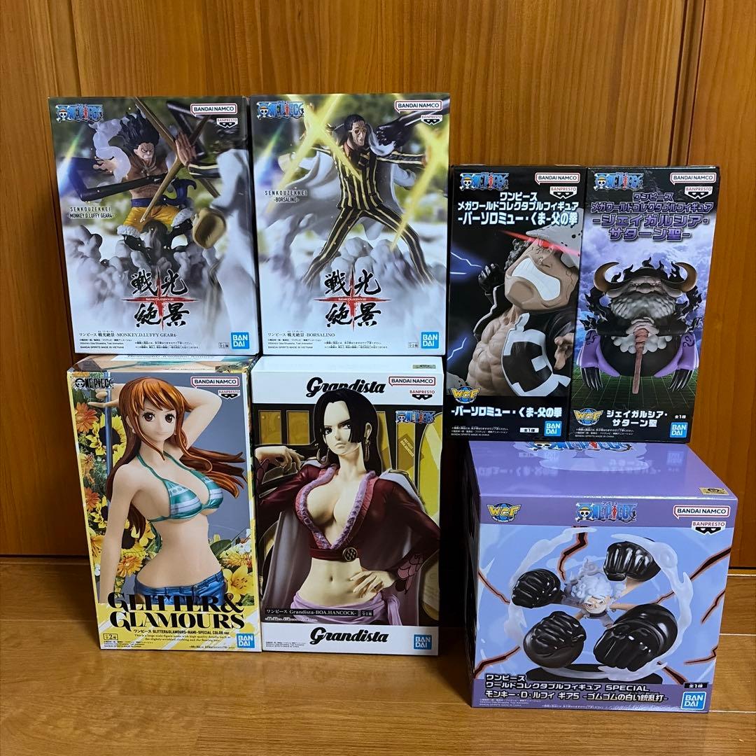 ワンピースフィギュア7種セット - メルカリ