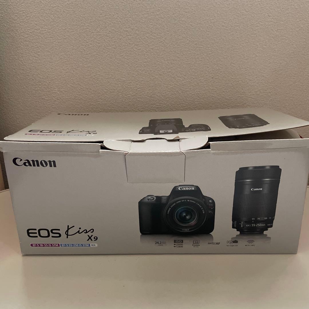 Canon EOS Kiss X9 本体 55-250mmレンズ付き
