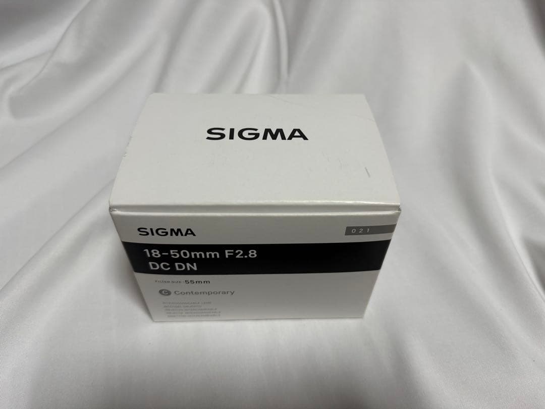 レンズ(ズーム) sigma 18-50mm F2.8 DC DN Contemporary