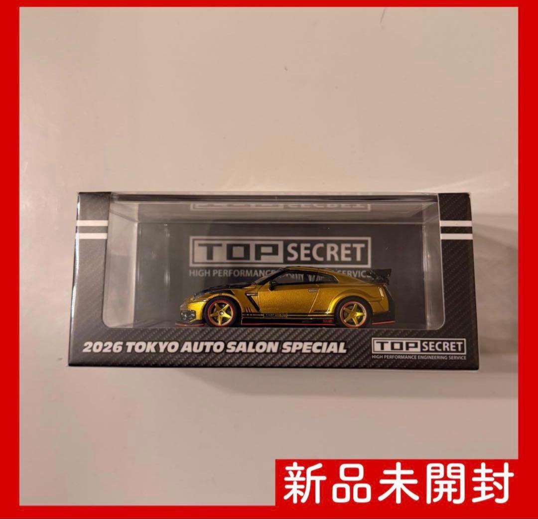 TOP SECRET R35 東京オートサロン2026 限定 Top secret 1/64 GTR R35 オートサロン2026 限定 TOP SECRET GT-R R35