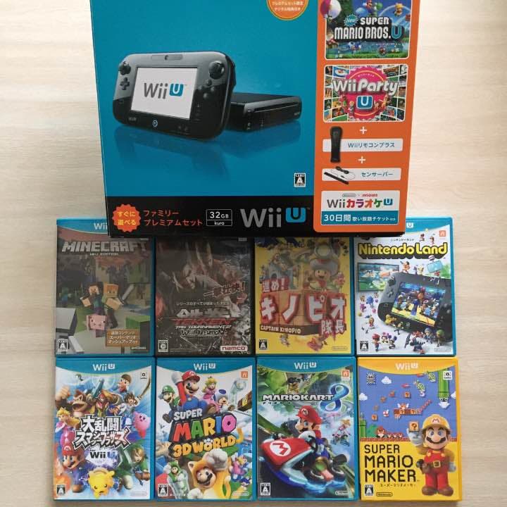 WiiU本体 プレミアムセット＋ソフト10タイトル＋アクセサリー 楽天市場】WiiU プレミアムセット(シロ) Wiiリモコンプラス セン