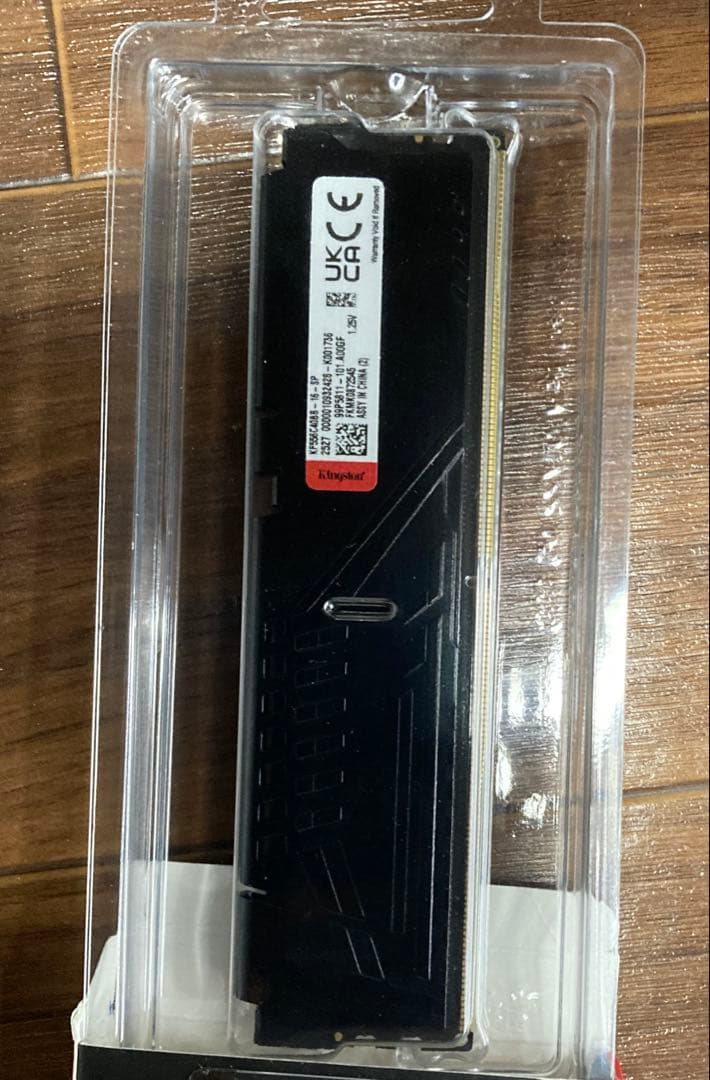 Kingston FURY Beast DDR5 5600mhz 16GB動確済