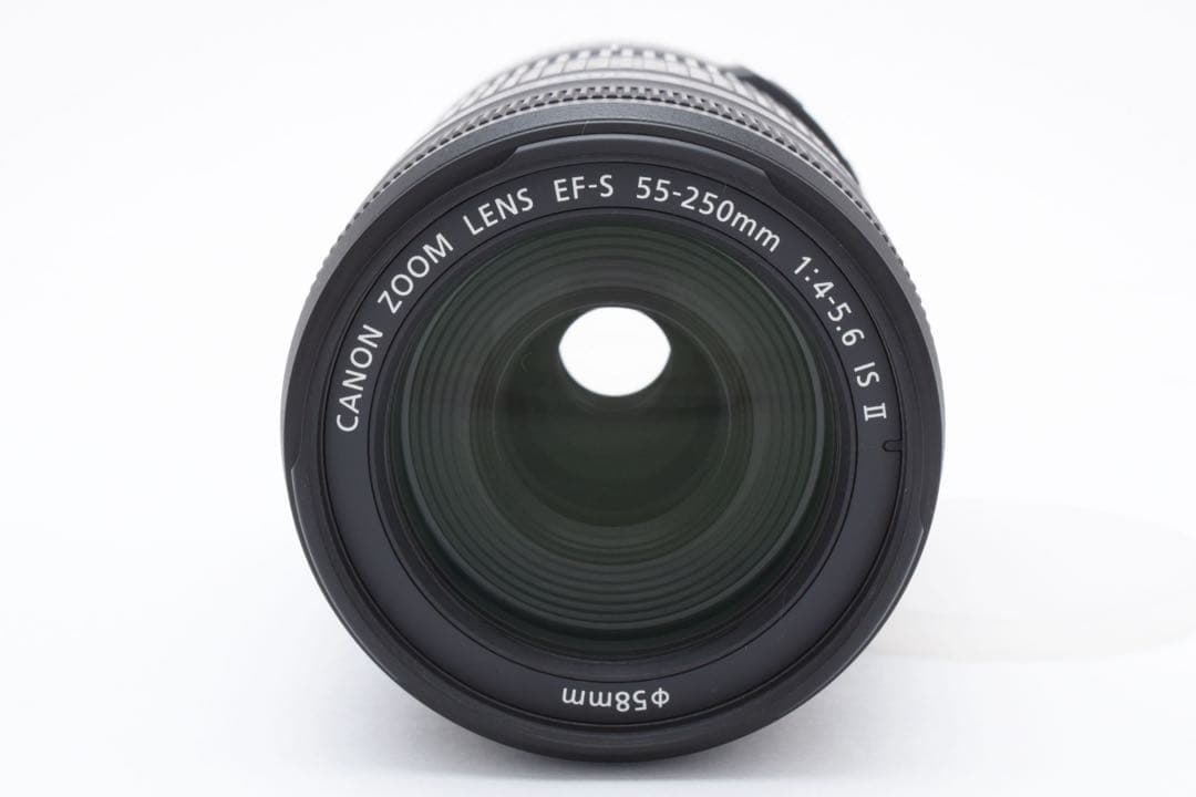【美品】CANON EF-S 55-250mm IS II 望遠ズームレンズ