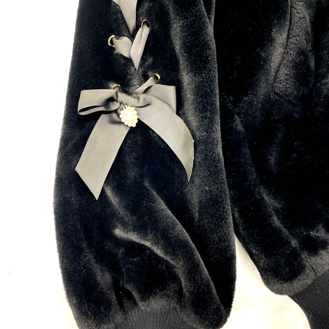 LIZLISA リズリサ うさぎ耳ファーブルゾン アウター⑥3076 - メルカリ