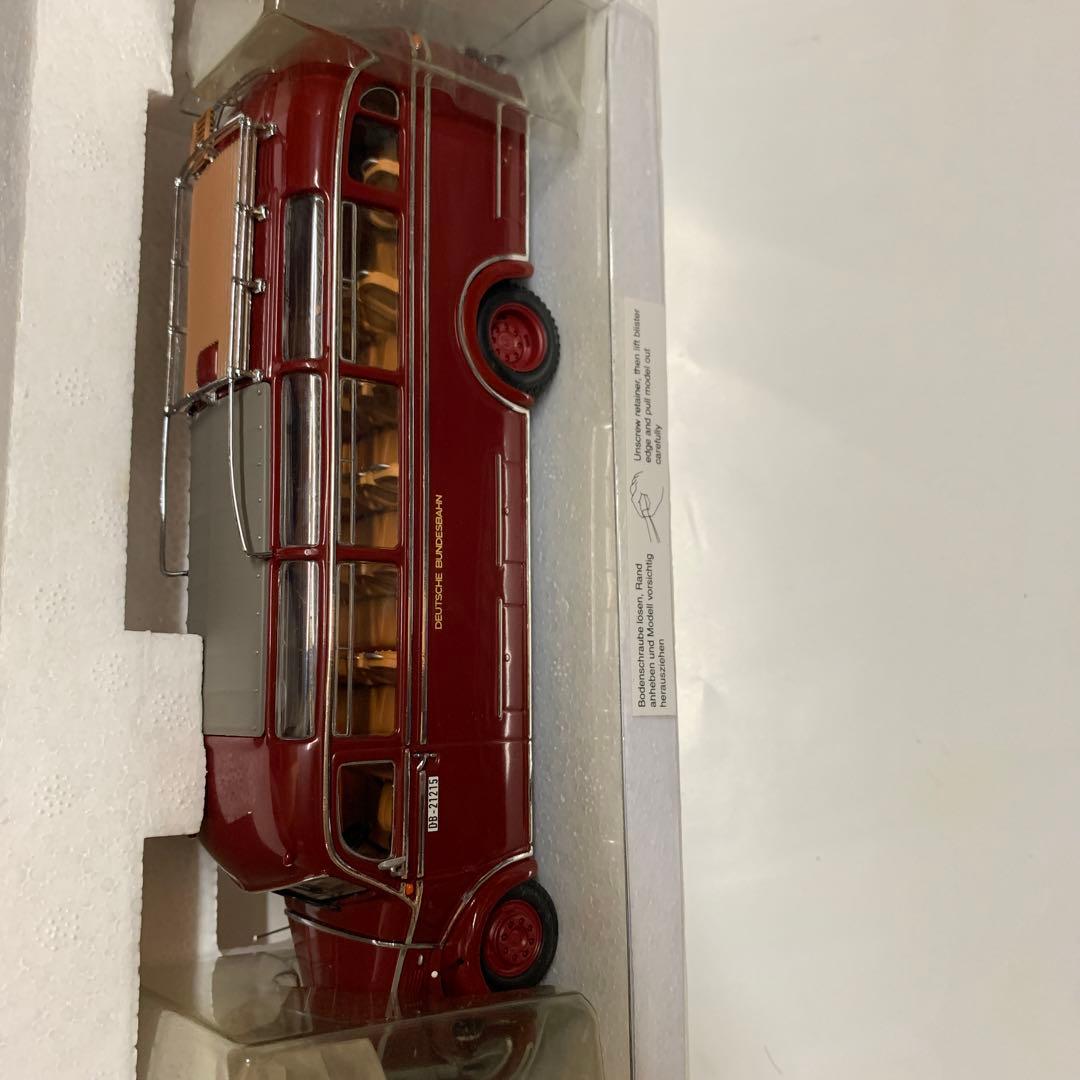 ミニチャンプス 1／43 メルセデスベンツ O3500 バス ドイツ連邦鉄道