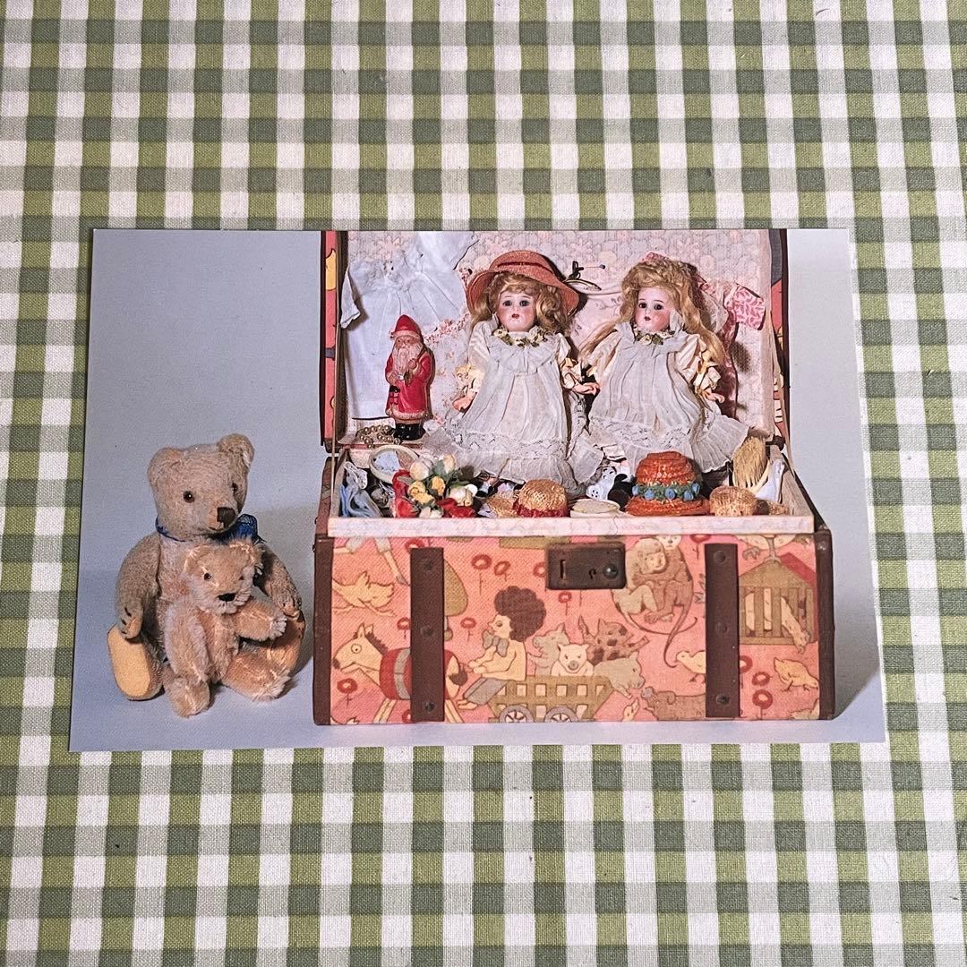 瀬戸内海汽船 星ビル アンティークビスクドール 写真 ポストカード 5枚