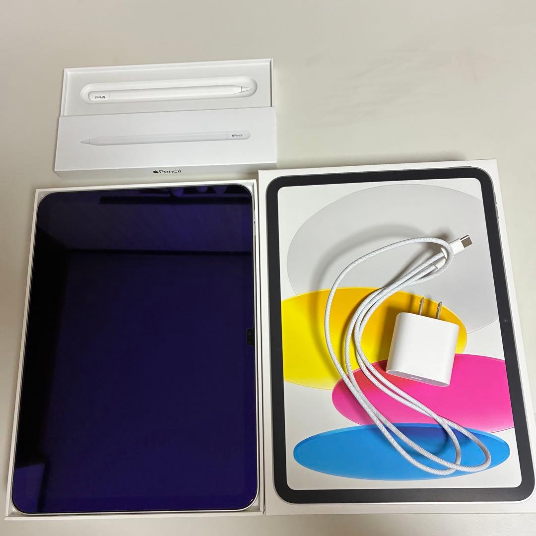 iPad (A16)第11世代 シルバー 128G Apple Pencil