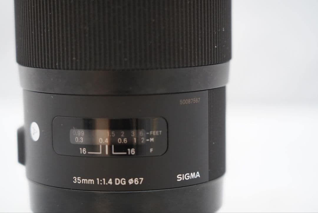 シグマ 35㎜ F=1:1.4 DG HSM Art キャノンEFマウントレンズ