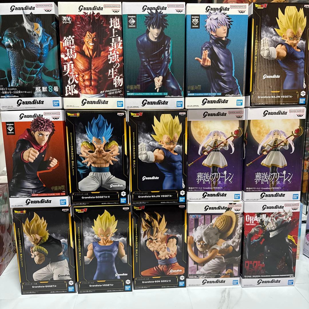 新品未開封】フィギュア 呪術廻戦 ドラゴンボールGrandista 15体