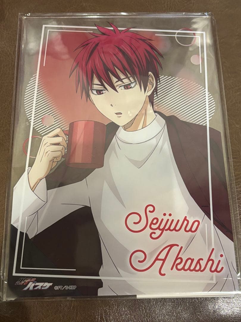 黒子のバスケ キャラポップストア くじ アクリルボード 赤司 ガラポン