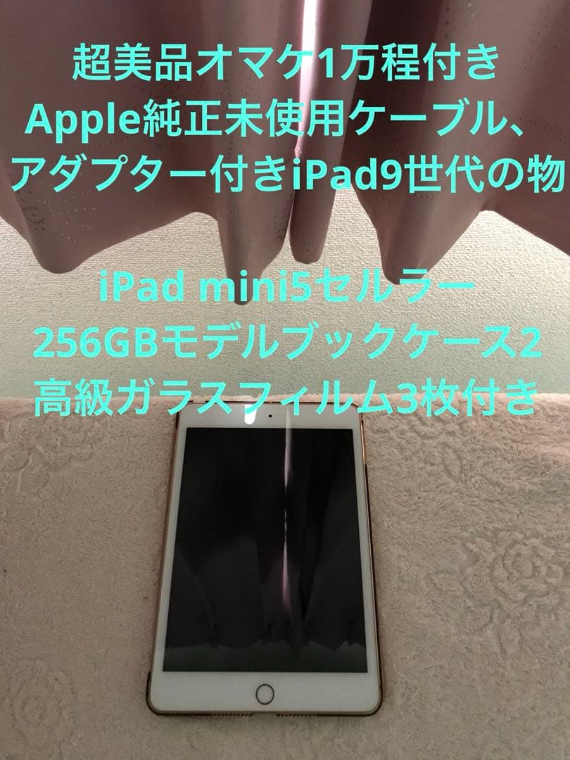 超美品iPad mini 第5世代 Cellular 256GBオマケ沢山付き - メルカリ