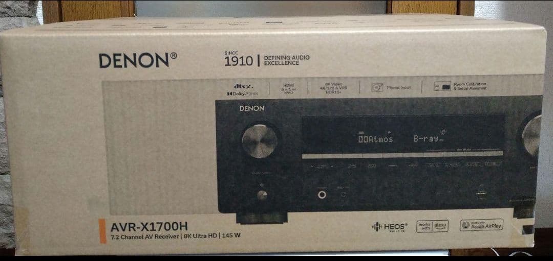 新品　DENON AVR-X1700H デノン