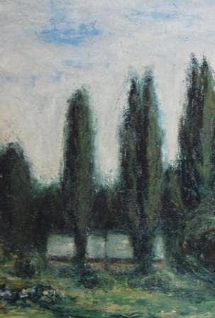 鳥海青児、【北海道風景】、希少な大判額装用画集より、美品、日本人