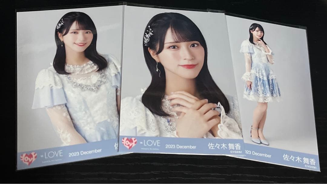 LOVE イコラブ 佐々木舞香 生写真 ラストノートしか知らない コンプ