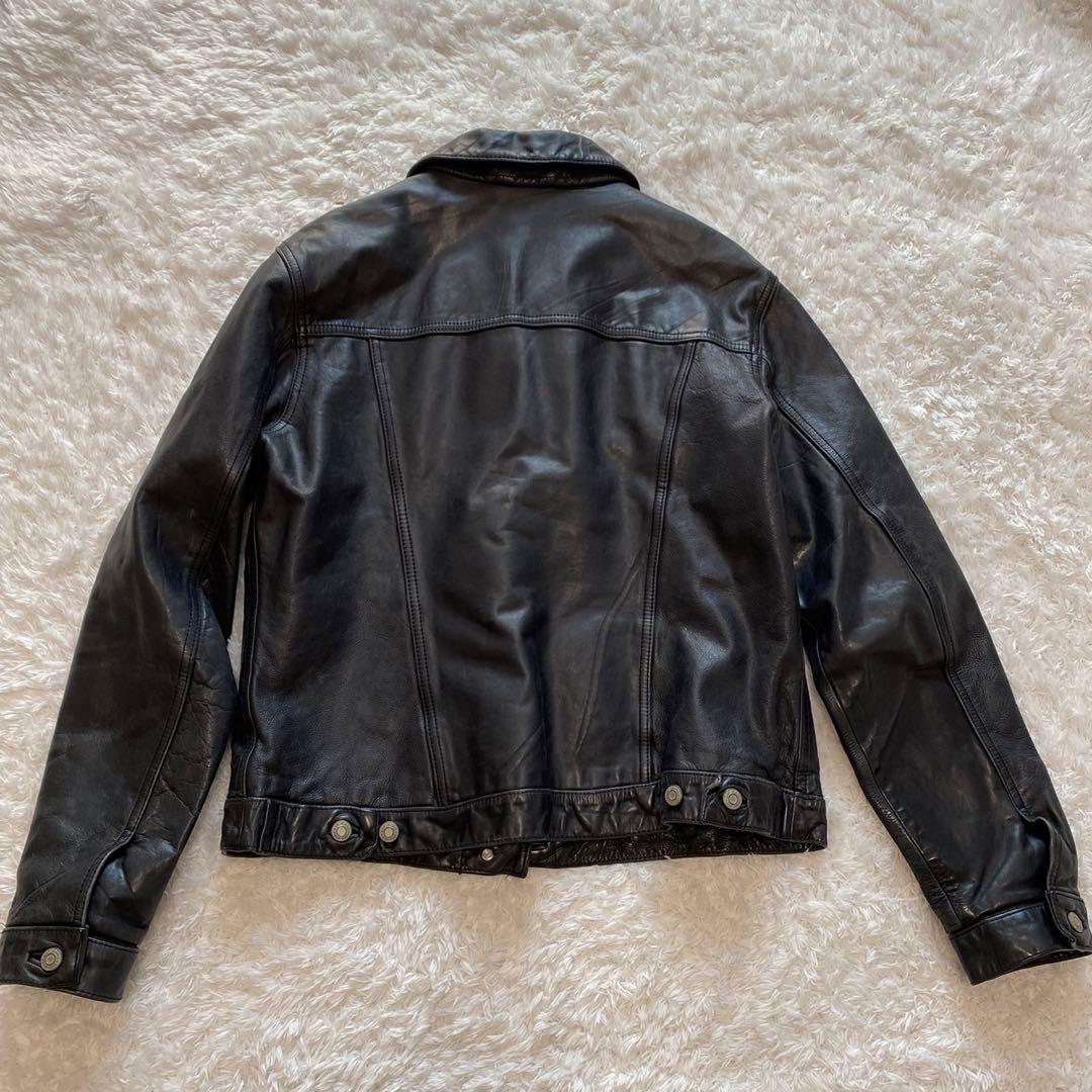 希少 オールドギャップ レザージャケット 3rd トラッカー Gジャン 90s