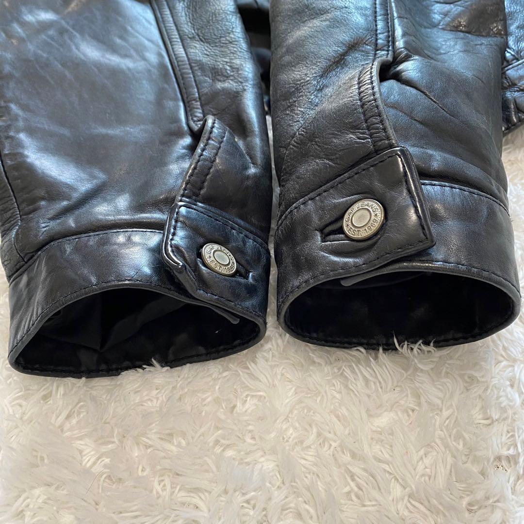 希少 オールドギャップ レザージャケット 3rd トラッカー Gジャン 90s