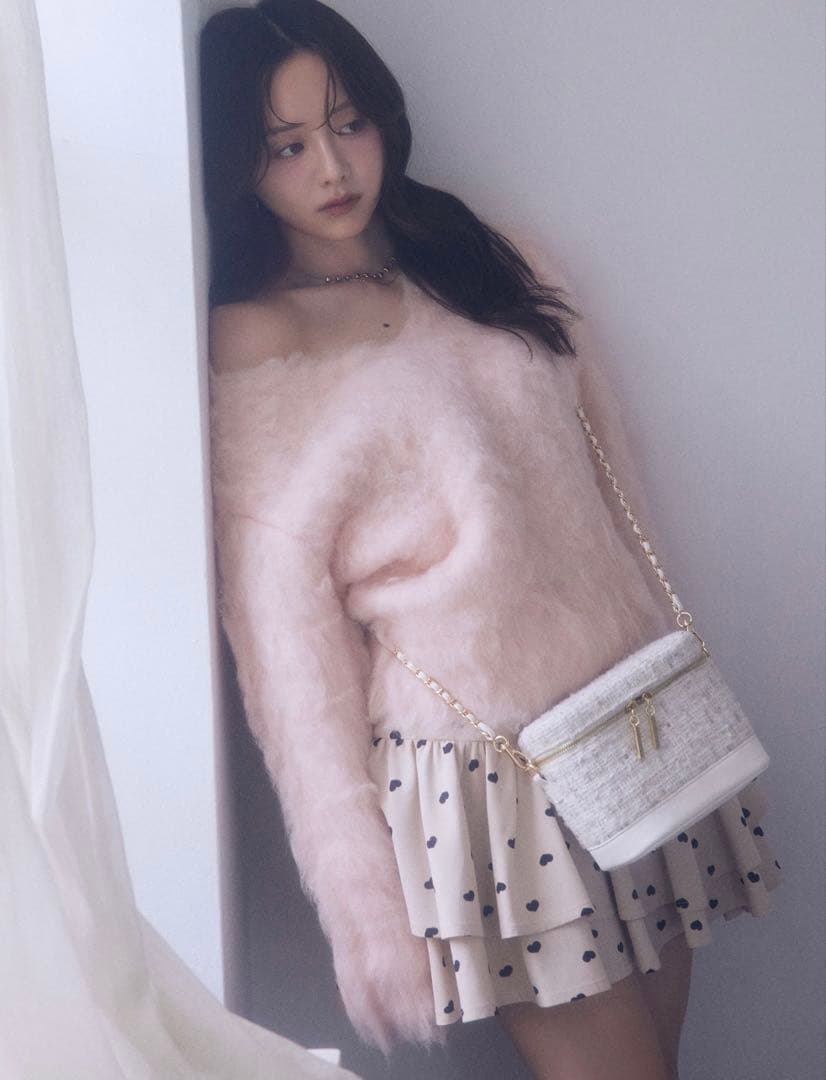 RESEXXY ミニスカート ルーズニットトップス 森香澄 - メルカリ