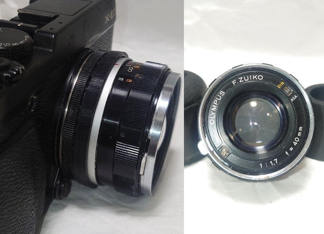 ★改造レンズ★OLYMPUS F.ZUIKO 40mm F1.7 M42