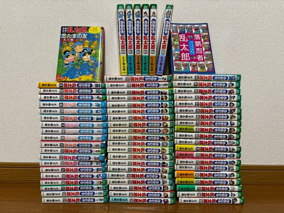 忍たま乱太郎全巻セット(おまけ付) コミック】「落第忍者乱太郎」プレミアムBOXセット①【1～21巻＋落第