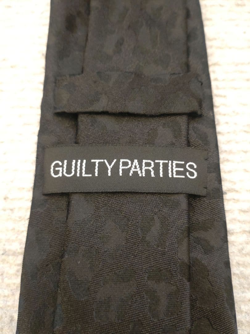 WACKO MARIA ワコマリア ネクタイ　黒　レオパード　光沢 WACKO MARIA ワコマリア ネクタイ 黒 レオパード 光沢 - メルカリ