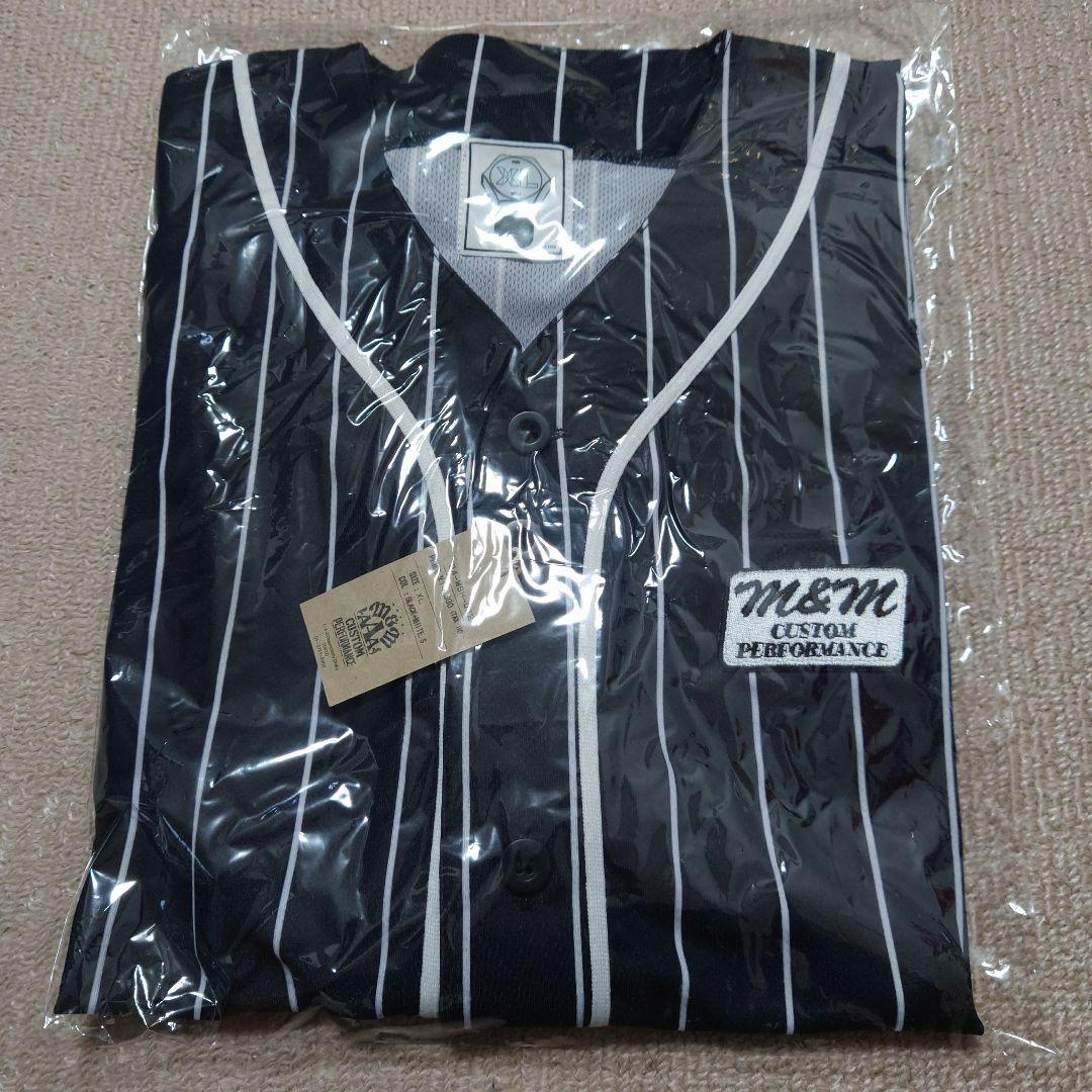 M＆M m&m エムアンドエム　ベースボールシャツ M&M CUSTOM PERFORMANCE 「COTTON BASEBALL SHIRT」 ベースボールシャツ