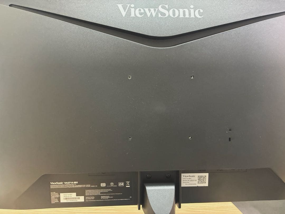 ほぼ未使用 ViewSonic VA2714-MH 27インチワイド液晶モニター