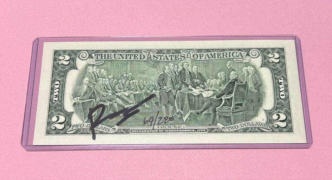 2ドル札 レンシー バンクシー Banksy was here - メルカリ