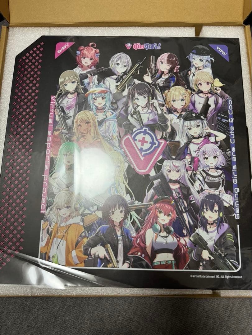 GALLERIA ガレリアぶいすぽっ！ ゲーミングPCサイドパネル　いいね不要 GALLERIA ぶいすぽっ！コラボPC向けのカスタムパネルがGALLERIA